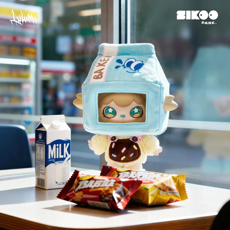 

In Stock Lulumi “Peek-A-Boo Box” Limited Edition Plush Doll Blue Pink Blister Card Keychain Art Toy Decoration Collection Model