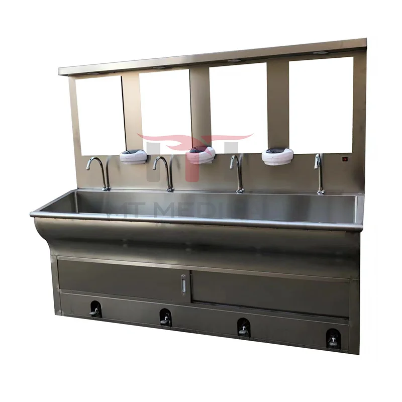 MT Medical Hand Wash Sink Wash Basin For Operating Room Surgical Scrub Sink With Sensor Taps