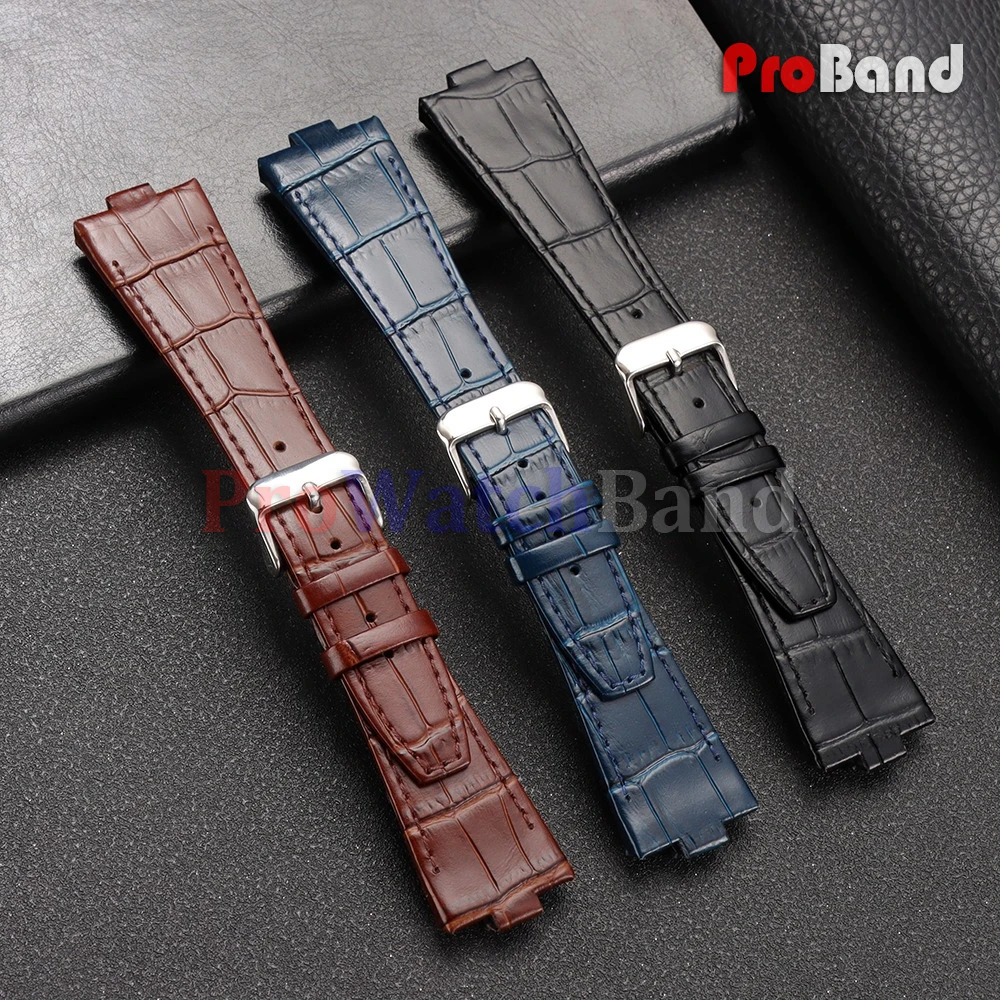 Watch Straps for VC Vacheron Constantin Overseas 47450 49150 47040 4500V 5500V Replacement Bracelet 8.5mm Convex 25mm Watch Band