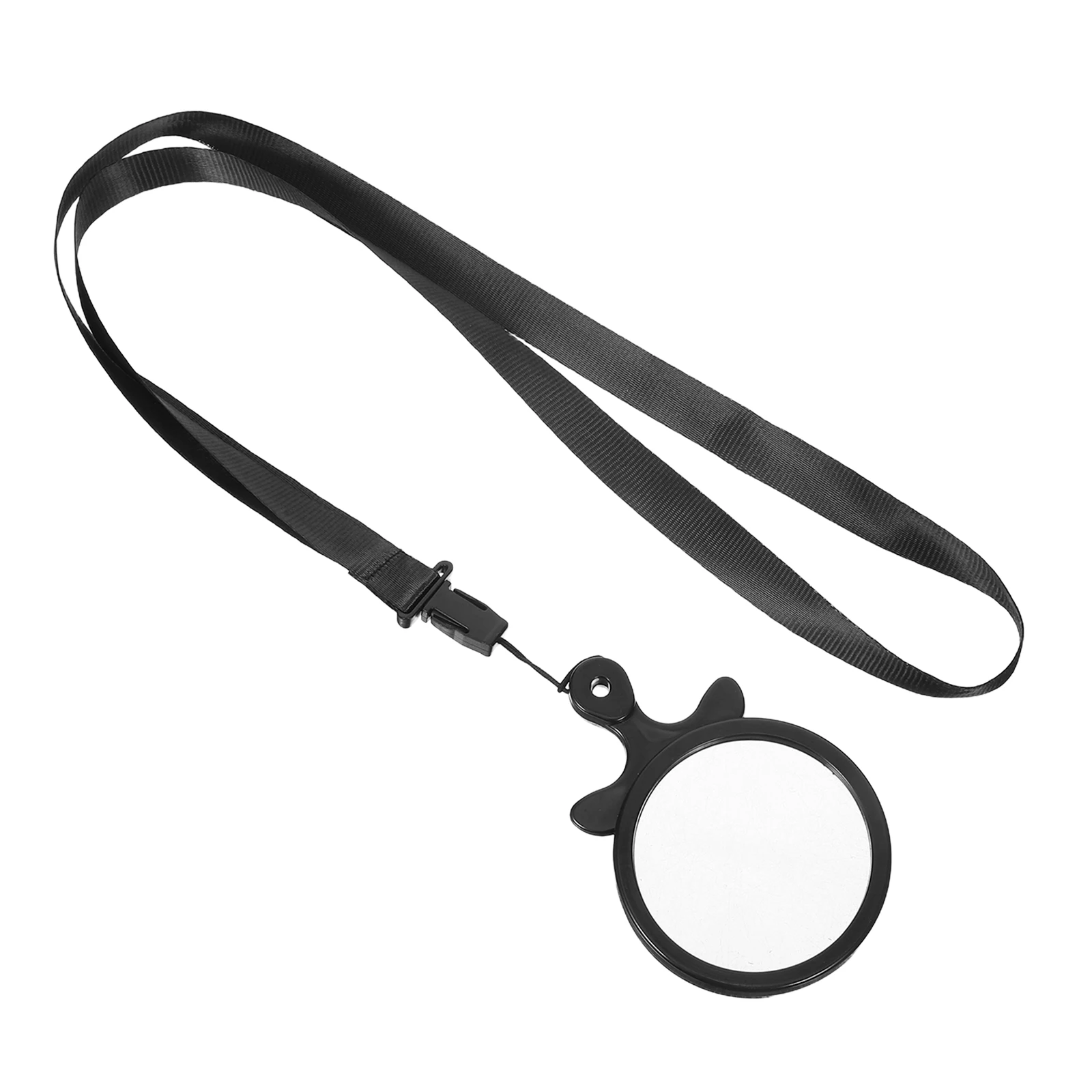 

Portable Mini Magnifier Handheld Reading Lens Long Lanyard Kids Zinc Alloy Jewelers Loupe Gemstone Examination Tool