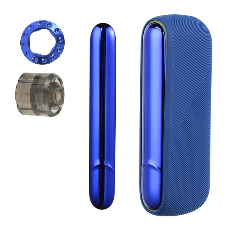 Cap+ Case + Door Cover For IQOS ILUMA Skin Silicon Case for IQOS iluma Decoration Replaceable Cover Accessories