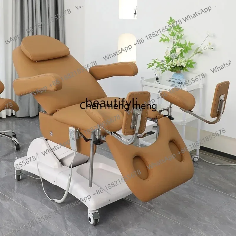 Gynecological Examining Table Private Bed Multifunctional Inspection Bed Lifting Confinement Electric Beauty Bed 26