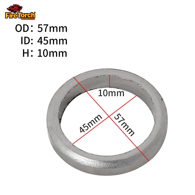 زلة على ل KTM DUKE 125 250 390 RC390 SVARTPILEN 401 2017-2019 دراجة نارية العادم وصلة الأنابيب سحق طوقا مزيل تعزيز