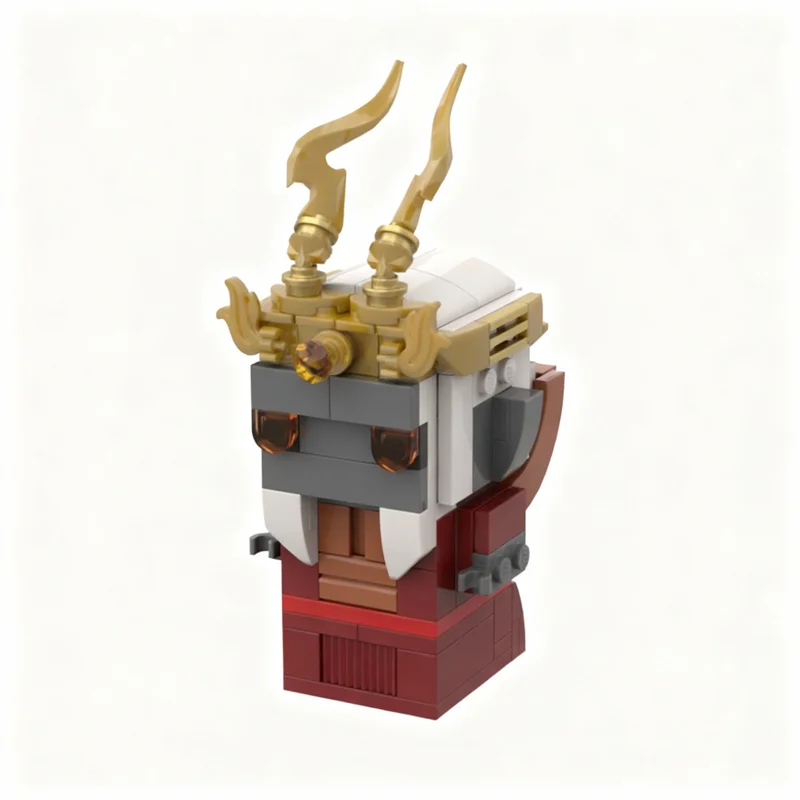 

NEW 258PCS MOC Creative Model Jorundel Mad King Dice Throne Technology DIY Assembly Building Blocks Display Birthday Gift Set