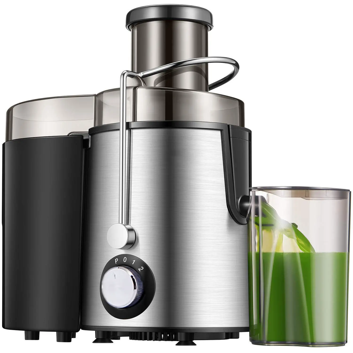 

Hot Selling 400W Orange Electric Blender Carrot Extractor Machine Cold Press Professional Commercial Slow Juicer