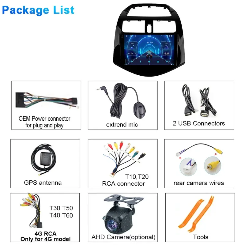For Chevrolet Spark Beat Matiz Creative 2010-2014  Car Auto Radio Multimedia Video Player GPS Navigation No 2din