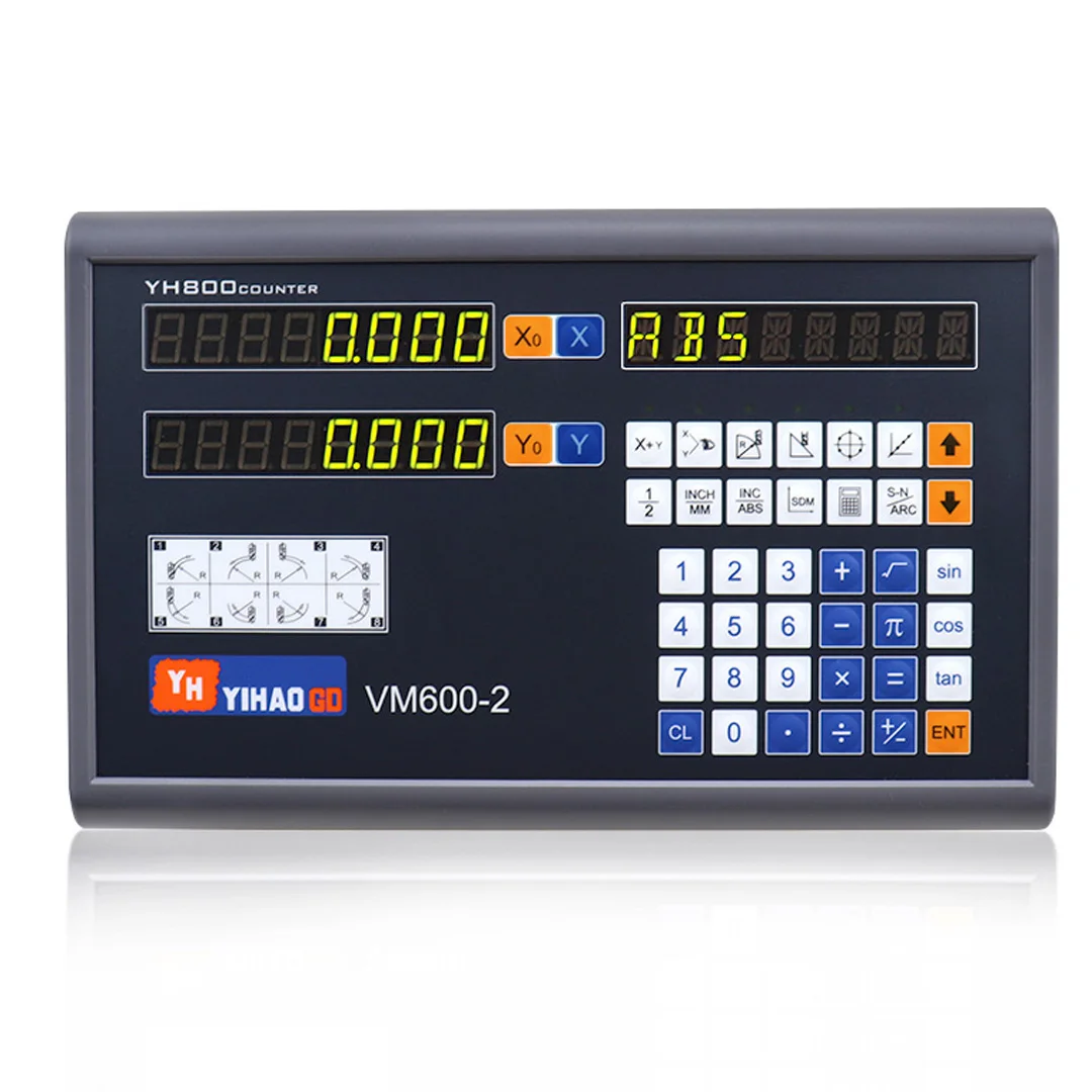 Cnc Milling Machine Lathe Grinder 2 Axis Lathe Viewer Linear Scale Grating Ruler Digital Display Dro Linear Scale Dro 3 Axis