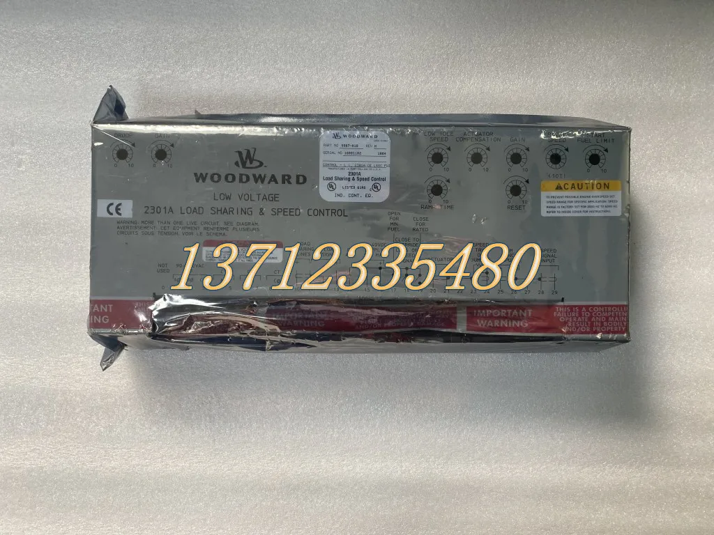 

Woodward WOODWARD governor 2301A speed board 9907-018 speed controller control board