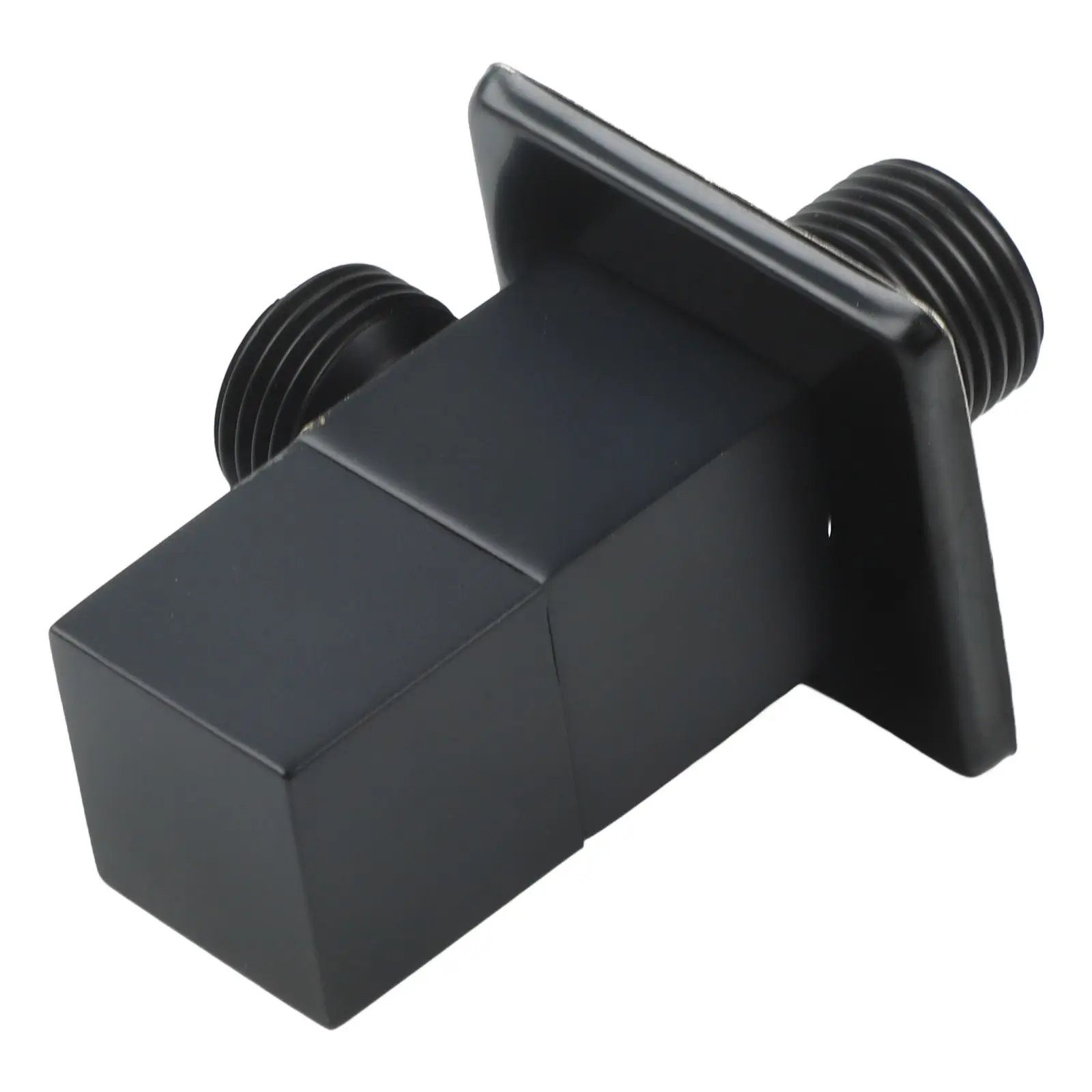 Male Thread Square Triangle Valve for Bathroom Wall Mounted Bidet Tap Constructed from Copper with Chrome Plating