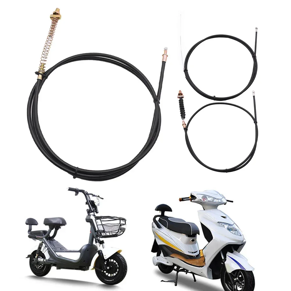 Front Drum Brake Line Electric Bike Rear Moto Ebike Electric Vehicle Brake Cable Compatible Ebike Rear Feature