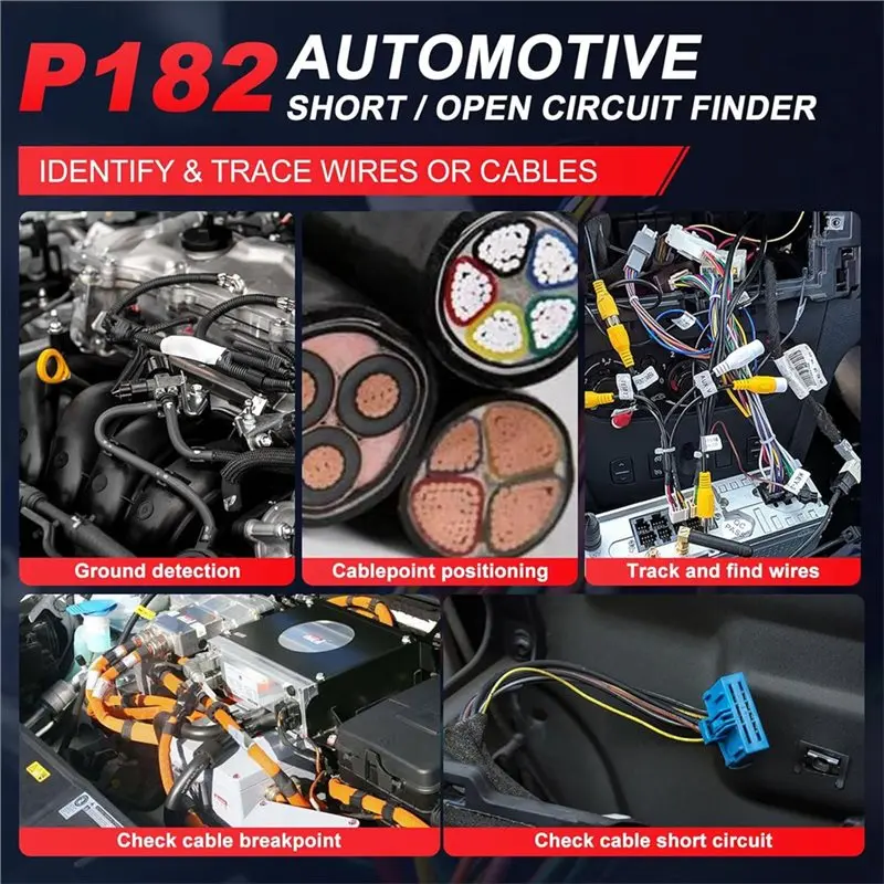 A20F-Smart Wire Finder Professional Circuit Tracer For Vehicle Electrical Automotive Locate Wire Breaks And Shorts