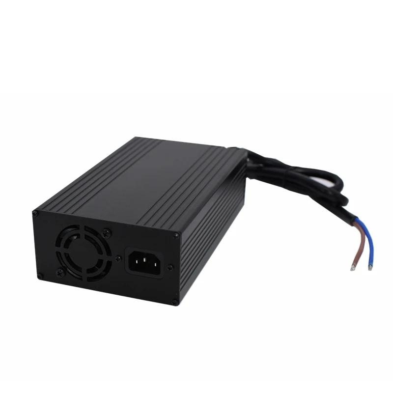 69.35V 5A/10A Lifepo4 battery charger is suitable for a 19S 60.8V battery pack, with AC 100-240v input