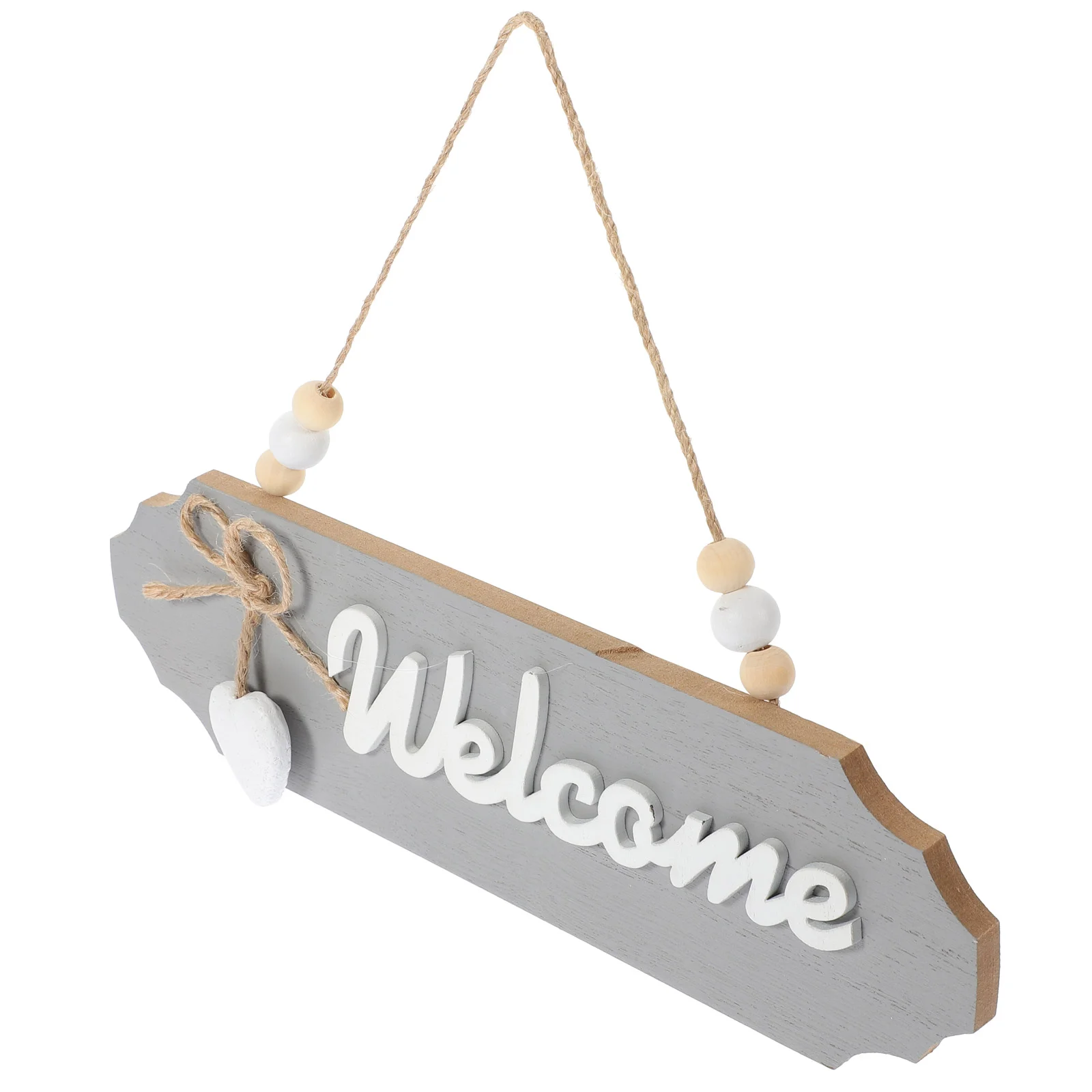 Double Sided Store Sign Porch Decorations Outdoor Welcome Personalised Signs for Home Rustic Front