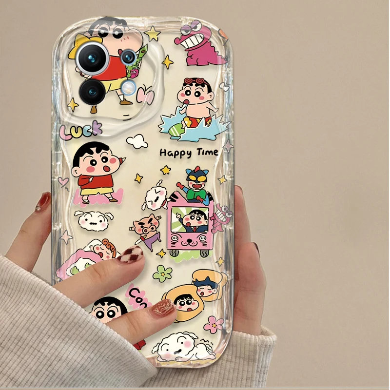 Etui Lovely C-Crayon S-ShinChan do Xiaomi 14T 13T 12T 13 12 11 11i Lite 5G 10T POCO X5 X6 Pro X3 NFC X4 GT F3 F4 F5 F6 M6 M5S — zdjęcie produktu 4