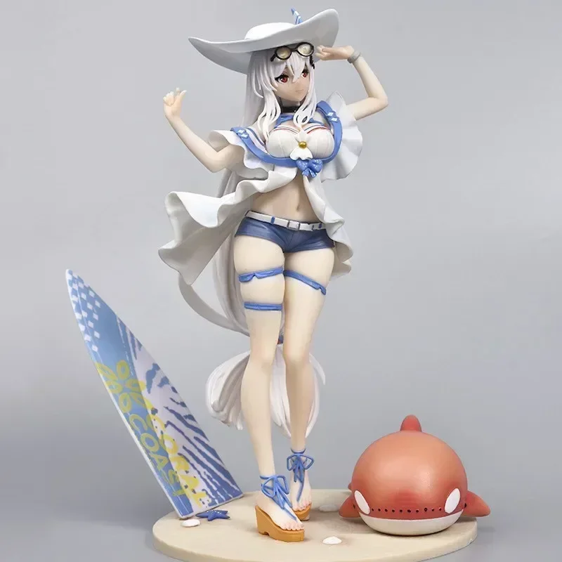 Action Figures Arknights Skadi Beach Summer Ver. Game Peripheral Collectible Model Desktop Ornament Trendy Dolls Toys Kids Gift