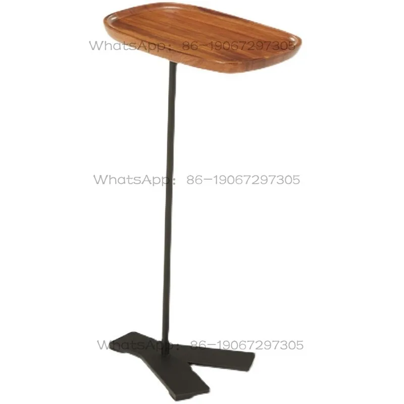 20Cm Coffee Table Movable Solid Wood Bedside Small Table
