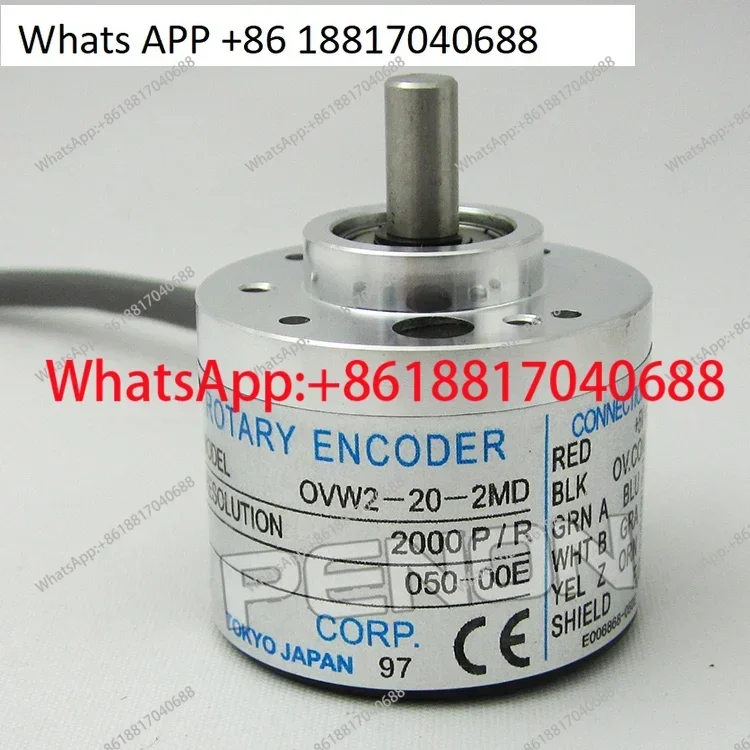 

OVW2-1024-2MD Encoder Incremental Outer Diameter 38mm Solid Shaft Diameter 6mm New