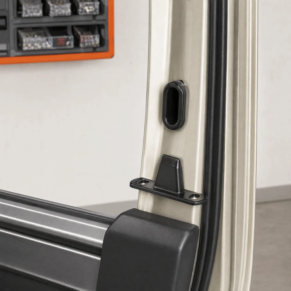 Plastic Sliding Door Locator 904637, 904645, 1487798080 Black Sliding Door Stopper Sliding Locator Kit for Fiat Scudo 1995‑2006