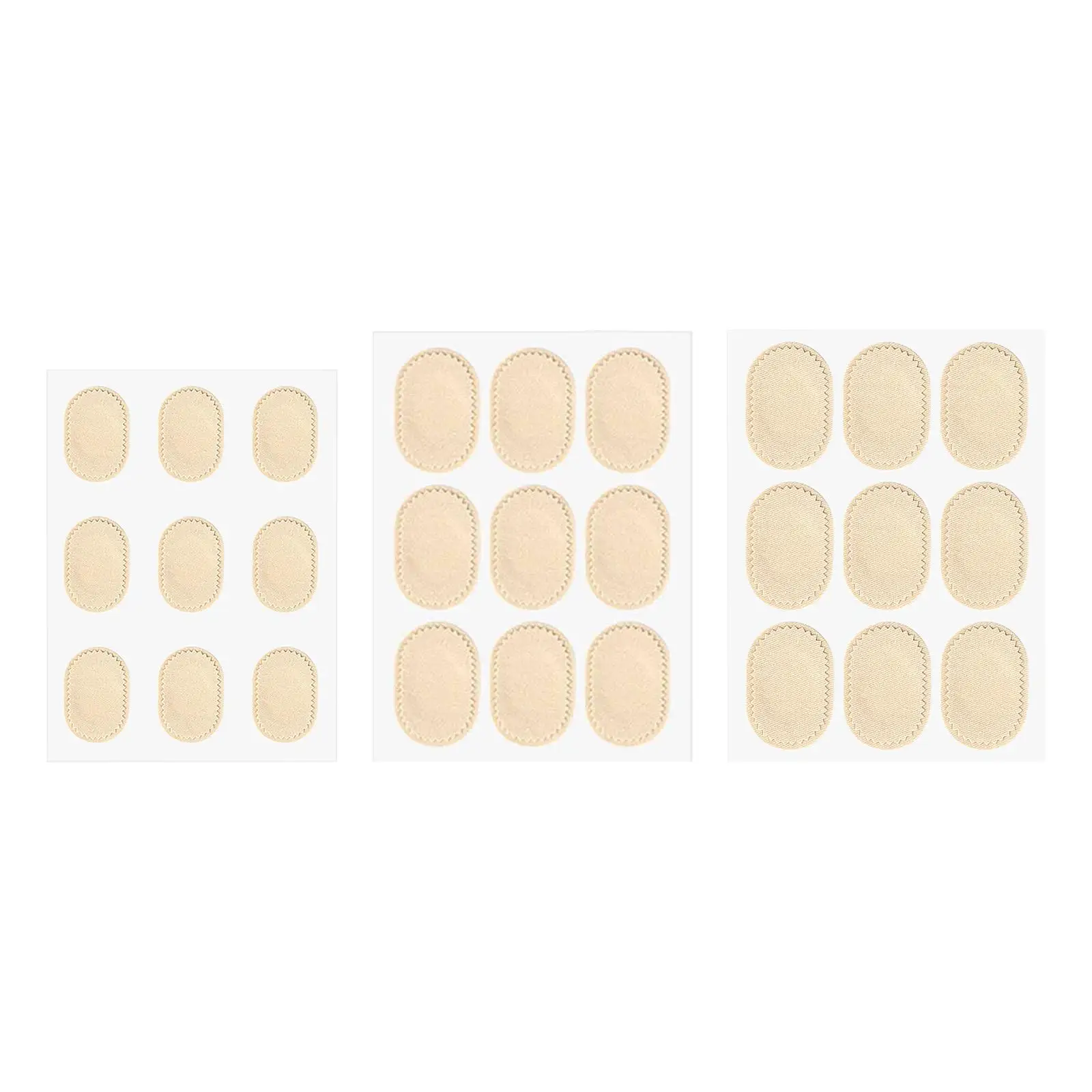 Breathable Bunion Cushion Pads Heel Grip Soft Cotton Foot Padding Blister Prevention for Sports Running