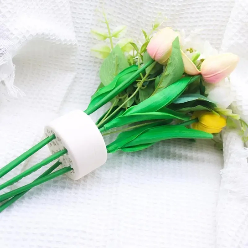 Support de tige de fleur F-3C, Support de tige de Ikebana en spirale fiable, Support d'arrangement floral pour Bouquet de bricolage, accessoire