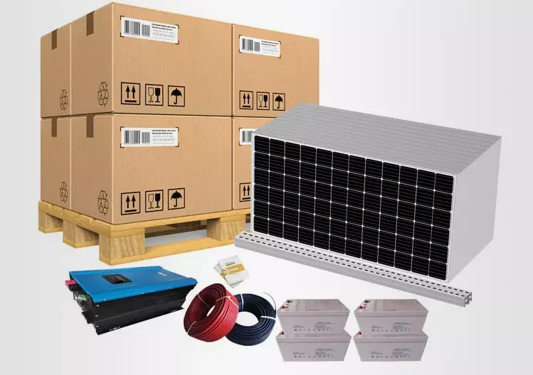 Pannello solare sistema da 5000 watt 5kva mini sistema solare completo per uso domestico prezzo off-grid 5 kW