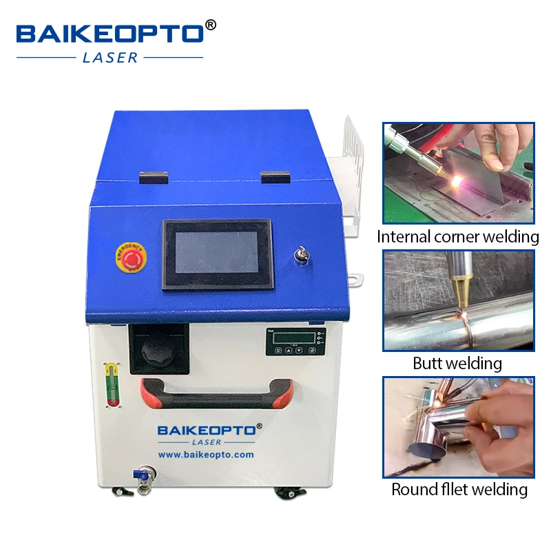 4-in-1 laser welder, handheld welding, flat welding, spot welding, automatic wire feeding