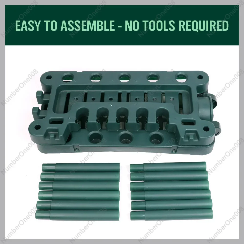 

Стеллаж для хранения садовых инструментов