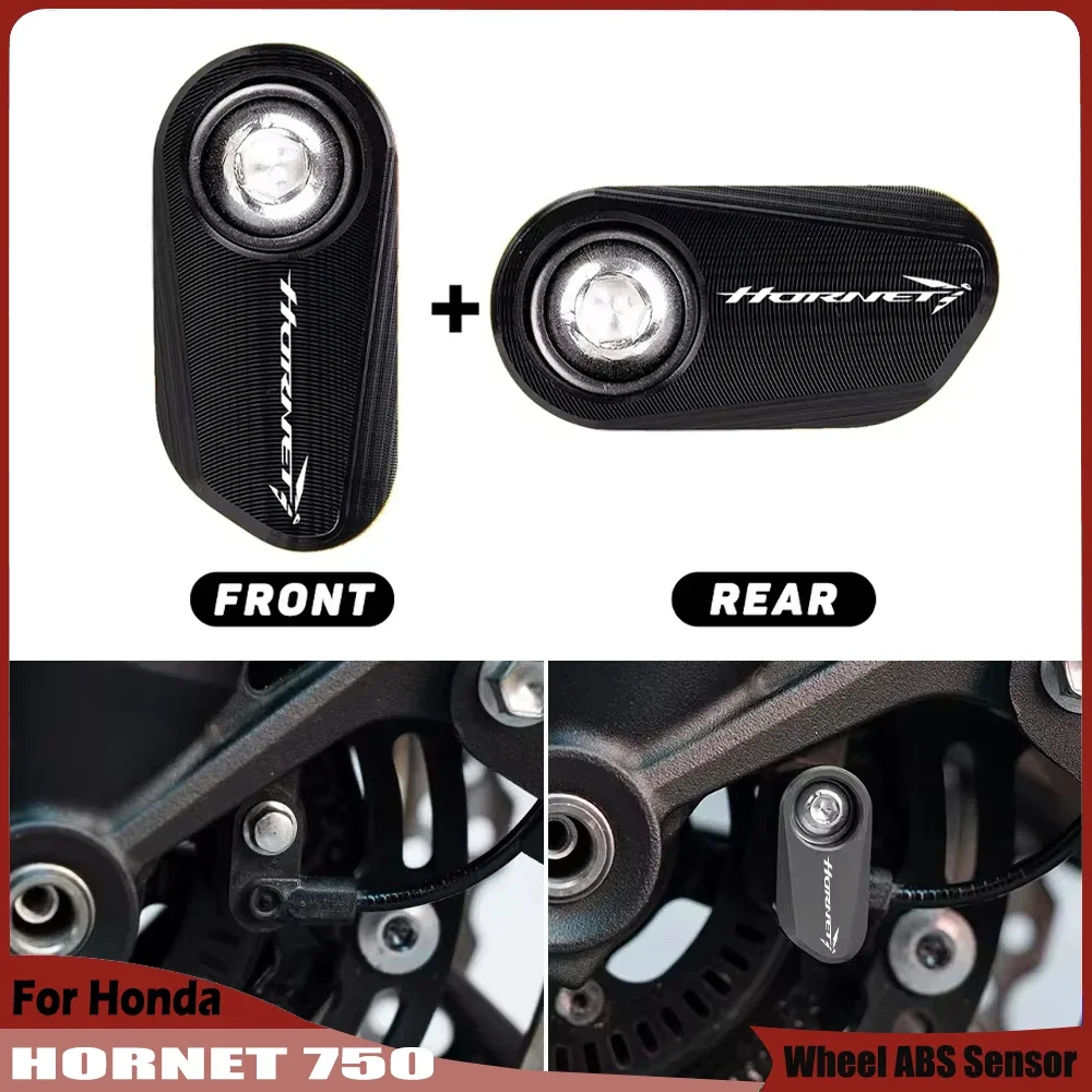 Misura Per HONDA CB1000 HORNET CB750 CB 750 2023 2024 2025 Accessori Moto CNC Anteriore Ruota Posteriore ABS Sensore di Protezione Guard
