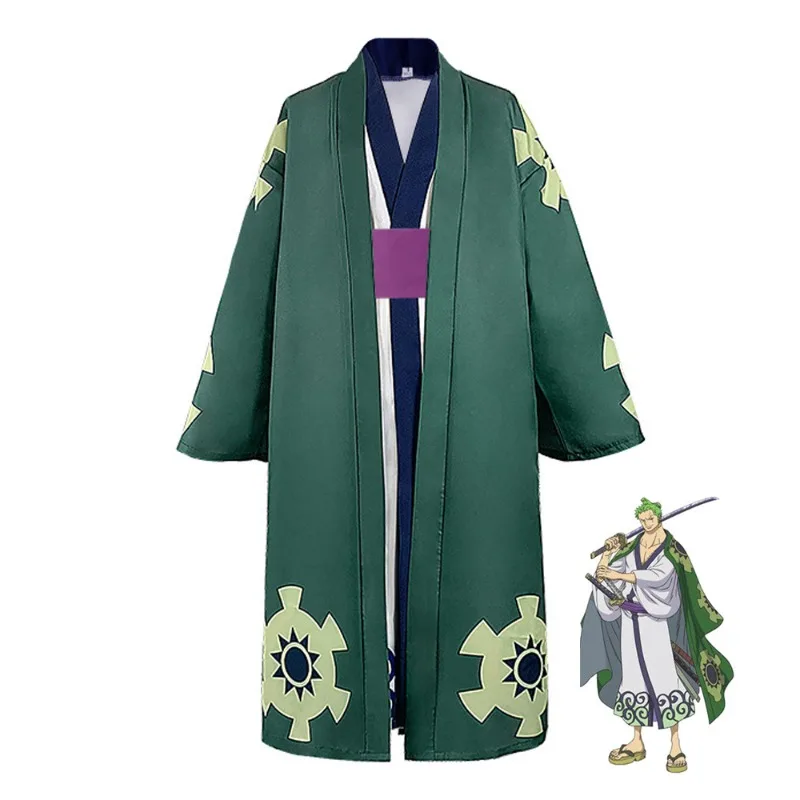 ONE PIECE Sauro Jiro yukata anime fashion casual literary retro kimono cosplay clothing