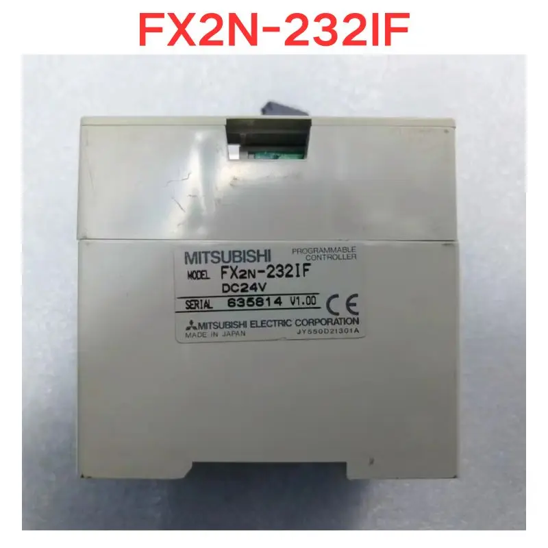 Used  FX2N-232IF FX2N 232IF Module Tested OK