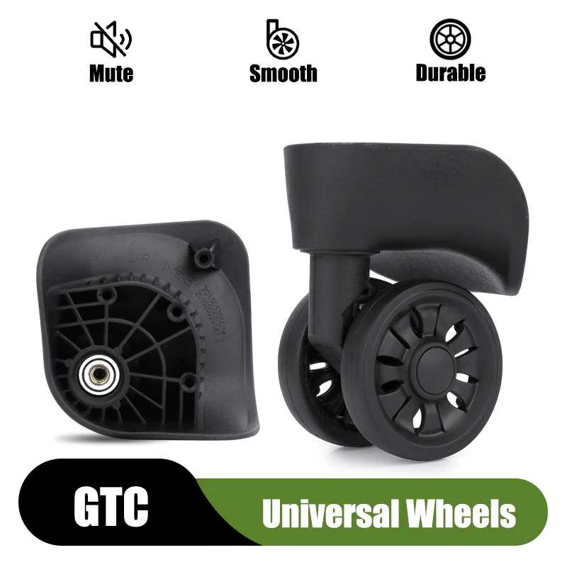 

Запасные части для чемодана Hongying L-R, универсальные колеса, ремонтные аксессуары для багажа, немая, гладкая, прочная