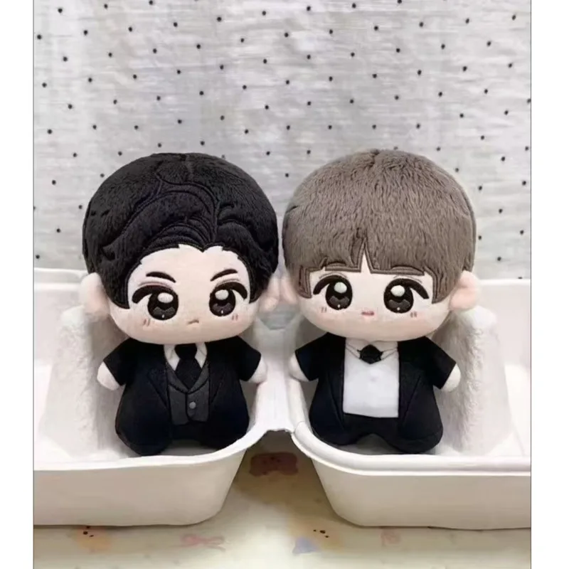 10cm-韓国「検察官の提案」キム・ユンシク-パク・シウ-キュートなプリント入りコットンぬいぐるみアクセサリーセット