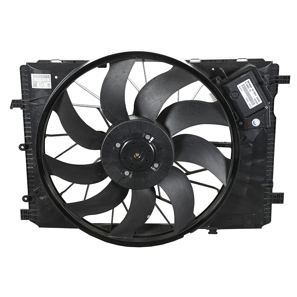 2129061002 W117 W156 W172 SLK55 SLC55 CLA250 CLA45 GLA250 GLA220 GLA45 car radiator engine cooling fan For Mercedes Benz