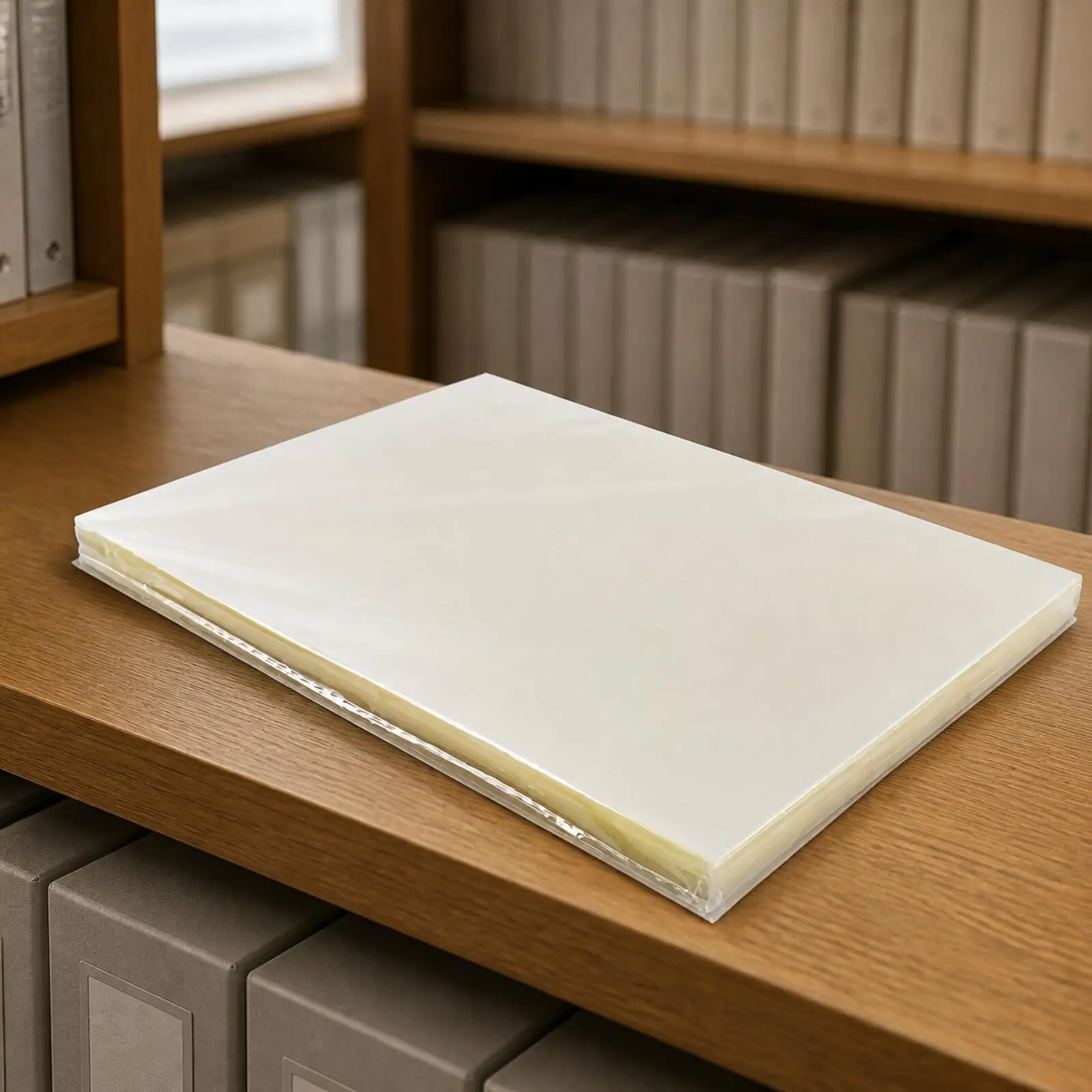 Printable Film Sheet A4 PET Plastic Cover for Binding Documents Clear Transparent Top Sheet