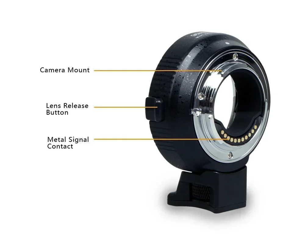 

2025CM-AEF-MFT Commlite Electronic Aperture Control AF lens mount adapter from EF lens to M4/3 Camera