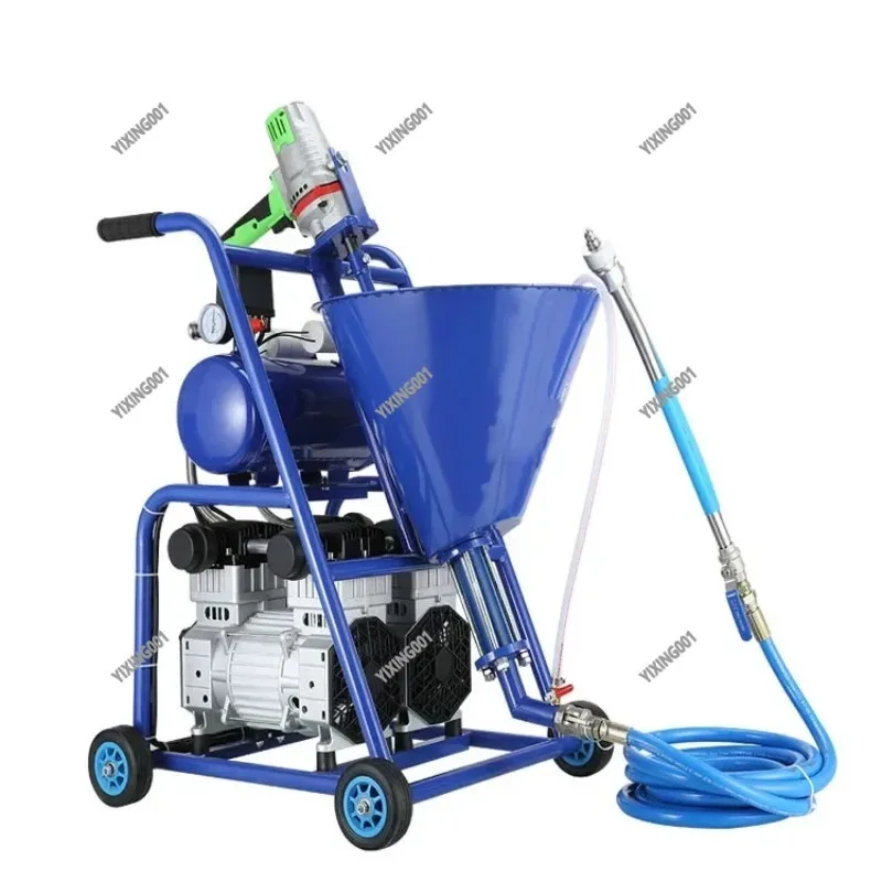 Wall Plastering Rendering Machine - Mortar Mixing Pumping Grouting Cement Spraying Screeding Equipment