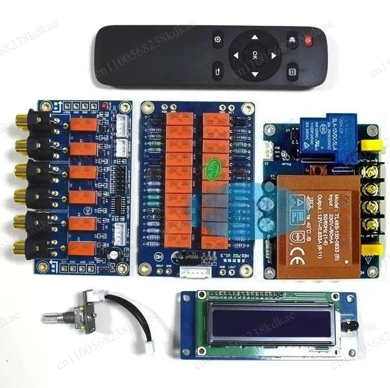 Passive Balanced Preamp Board Multi Audio Source Selection Circuit Remote Volume Control Audiophile Audio Upgrade Accessory