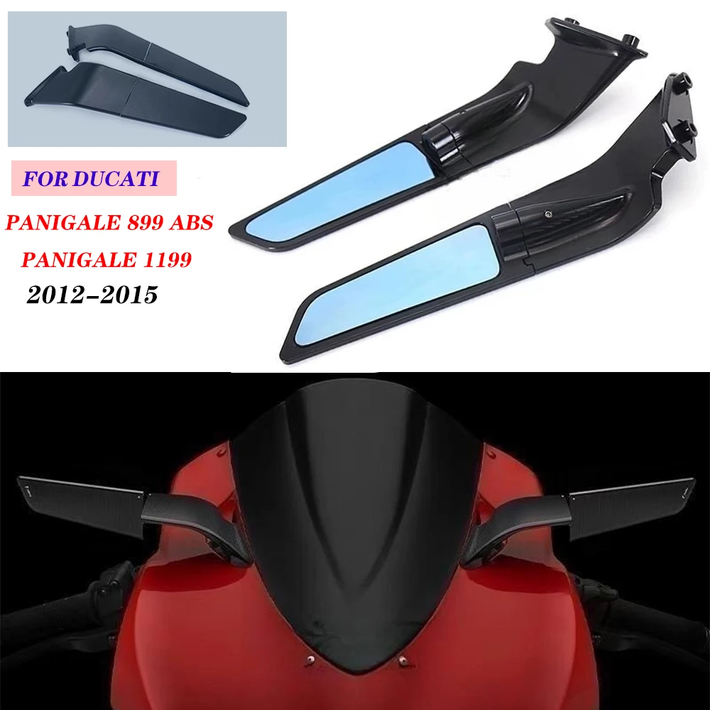 

New Motorcycle Aluminum Rearview Mirror Rear View Mirrors Side Mirror For DUCATI Panigale 899 ABS PANIGALE 1199 / S / Tricolore