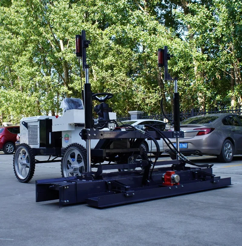Concrete Laser Screed Machine Floor Leveling Cutting-Edge Laser Screed Equipment Telescopic Arm Concrete Laser Screed Machine
