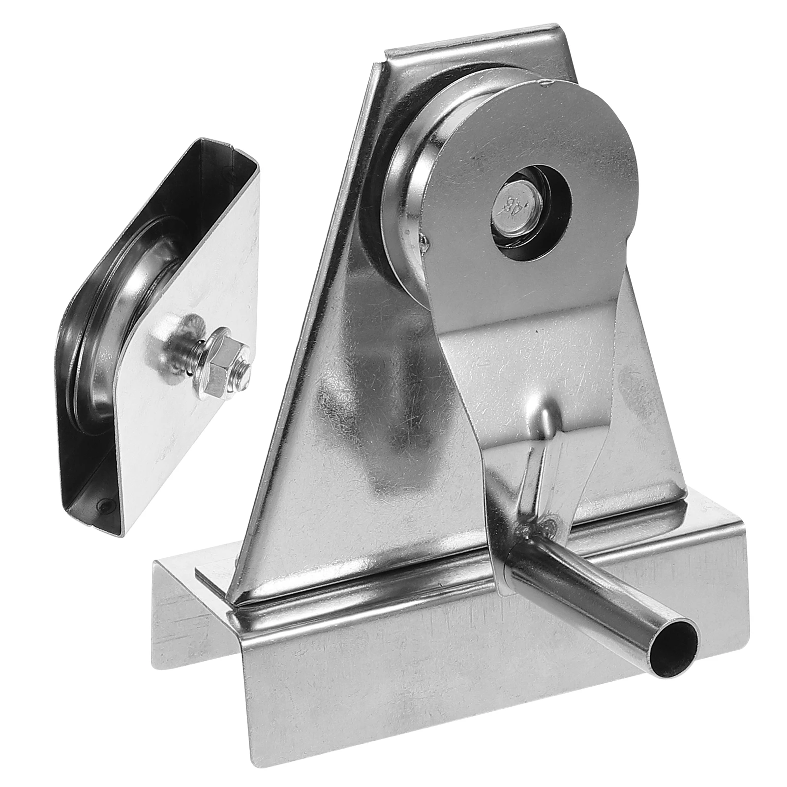 

Stainless Steel Flagpole Lifting Accessories Crank Handle Pulley System Universal Compatibility Outdoor Use School Government