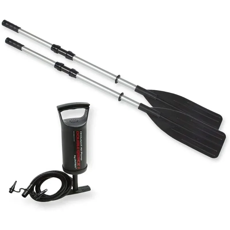 سلسلة القوارب القابلة للنفخ jz: تتضمن قاربًا فاخرًا مقاس 54 بوصة ومضخة عالية الإخراج - PVC فائق القوة - مقاعد قابلة للتعديل #3