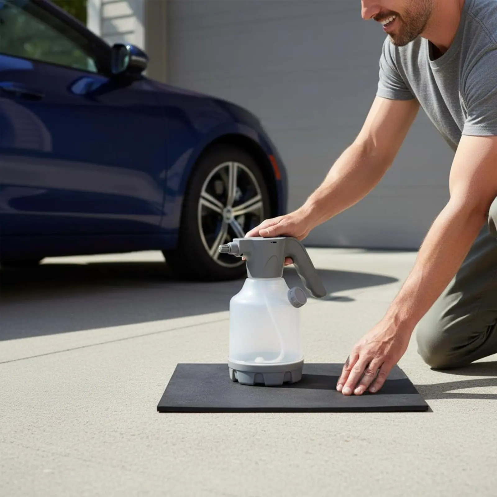 

Electric Car Wash Sprayer Easy to Fill Car Wash Foam Foam Spray Bottle Large Capacity Cleaning Tool Anti-Pressure