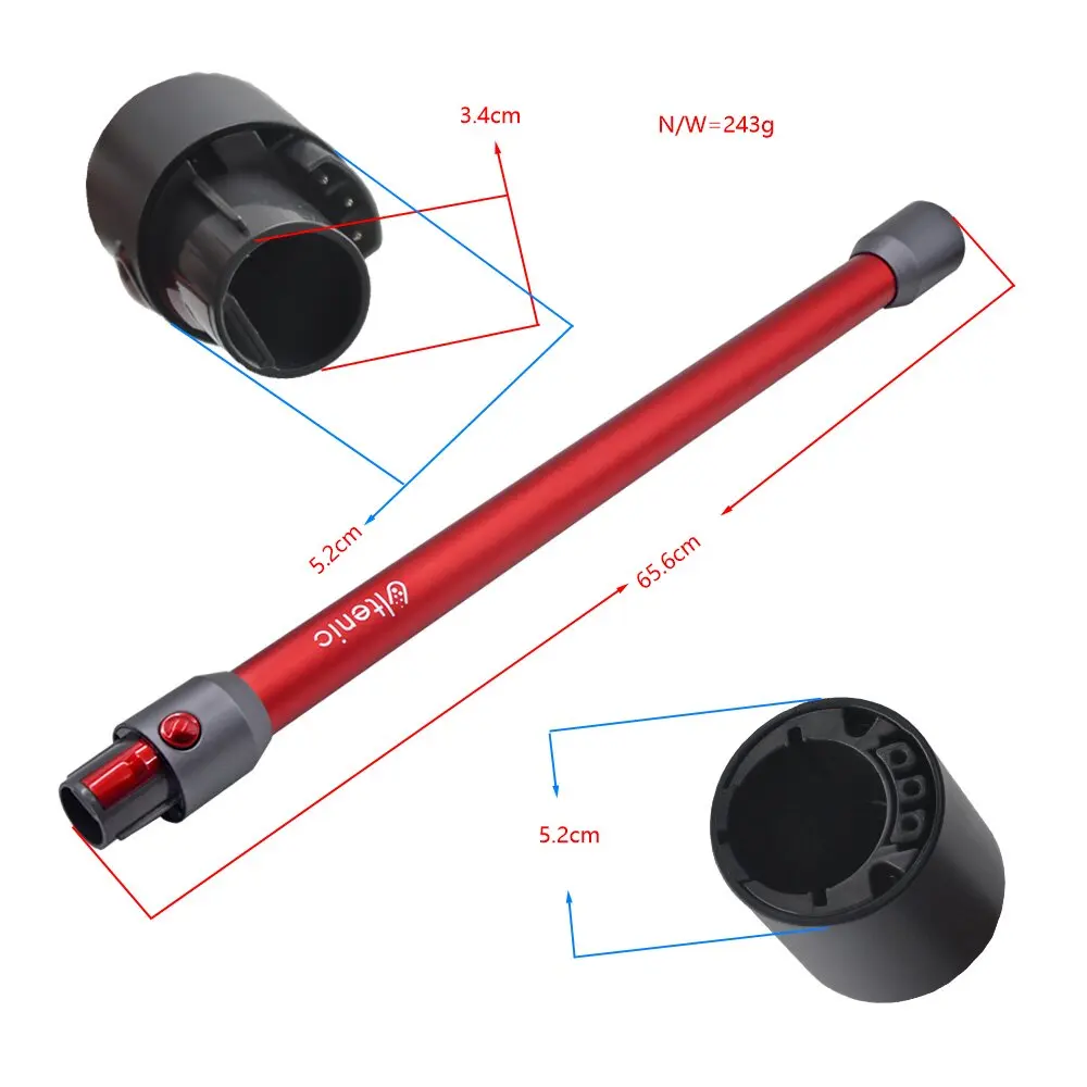 U1tenic U10 Cordless Vacuum Cleaner Extension rod, conductive rod, making cleaning more convenient