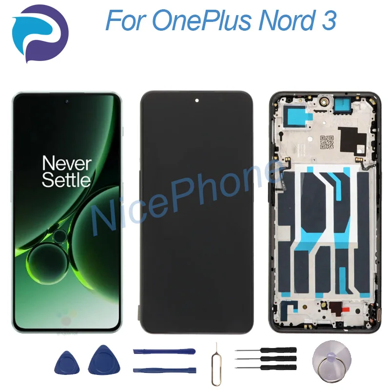 ONEPLUS Nord 3 LCD ディスプレイタッチスクリーンデジタイザー