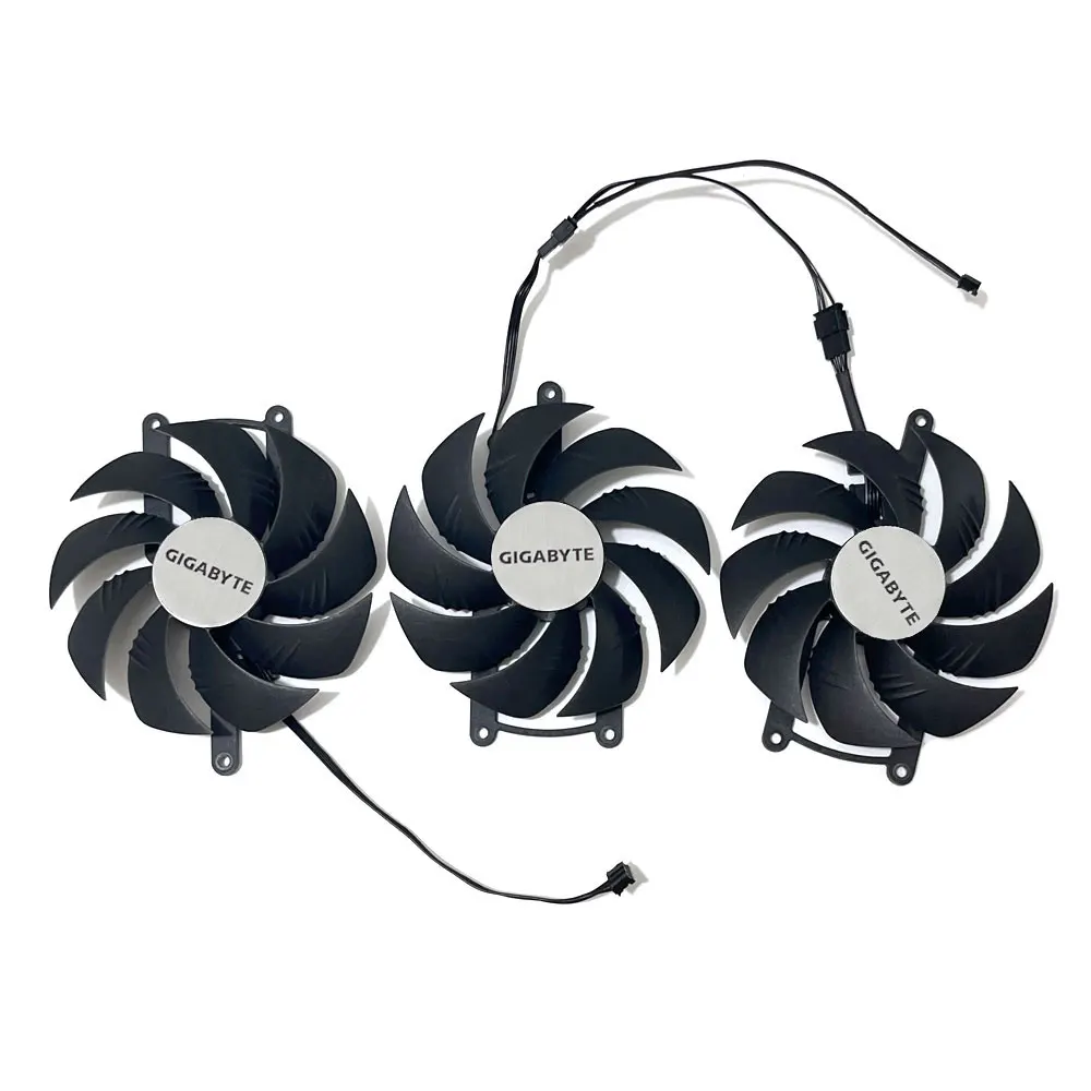 NOWY WENTYLATOR CHŁODZĄCY RX 7900 XT 95MM PLD10020S12H DC 12V 0.65A ZAMIENNIK DO KARTY GRADEKOWEJ Gigabyte Radeon RX 7900 XTX