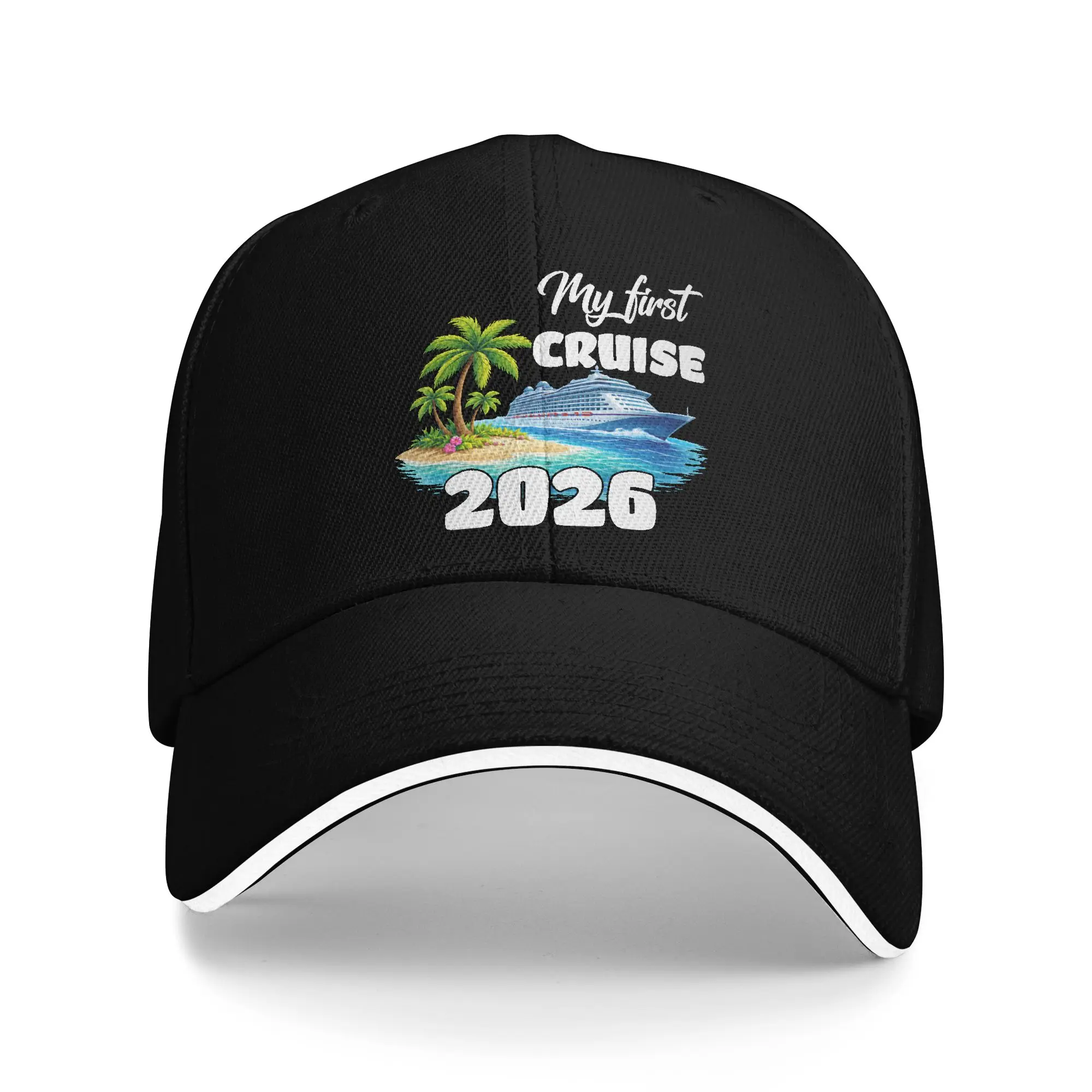 My First Cruise 2026 Matching Family Cruise Vacation Summer Baseball Cap  Outdoor Sports Sun Hats Men Women Baseball Caps