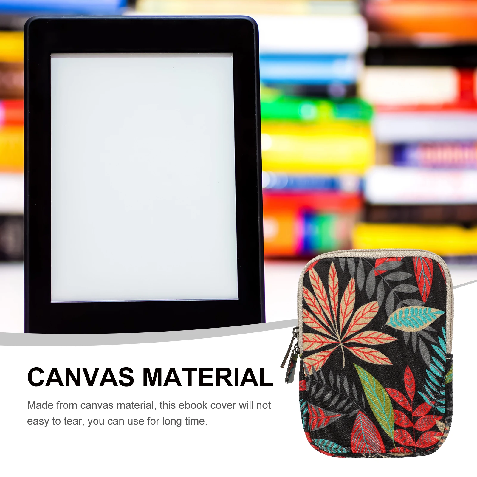 

Cover Canvas Durable Ebook Protector For Electronic Book Reader Sleeve Case Dust Proof Ereader Pouch For Gift Storage