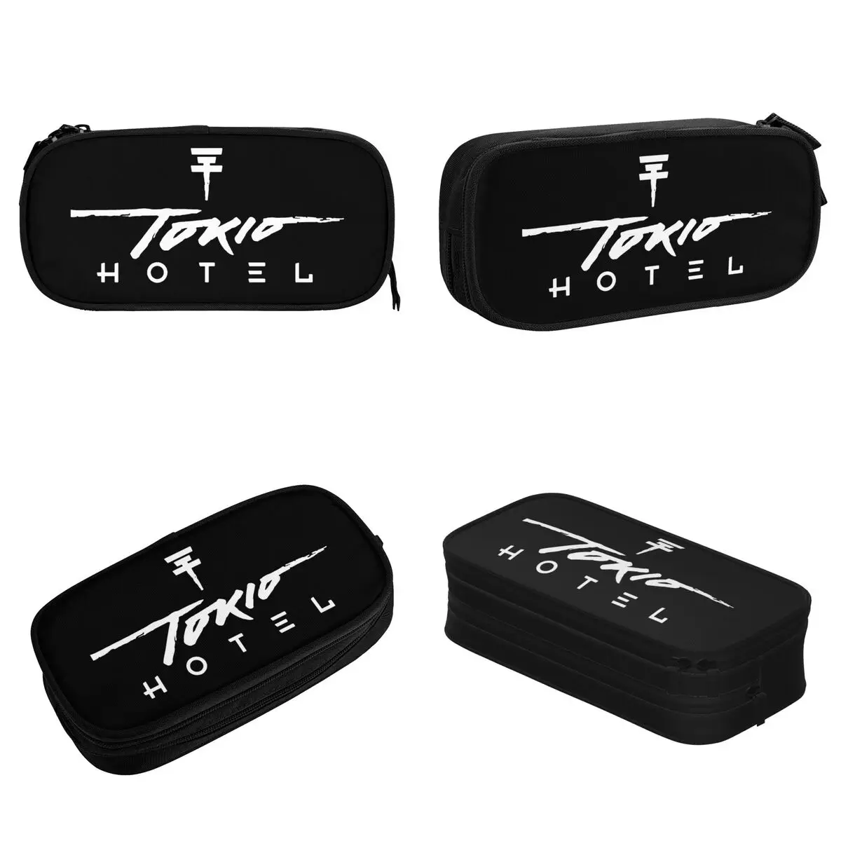 Tokio Hotel Pop Music Pencil Case New Pen Holder Bags for Student Big Capacity School Supplies Cosmetic Pencilcases