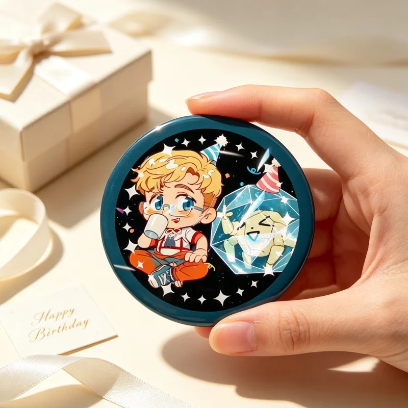 Project Hail Mary Chibi Pin Badge Ryland Grace & Rocky Cartoon Button Sci Fi Novel Pin Book Lovers Cosplay Collectible Gift
