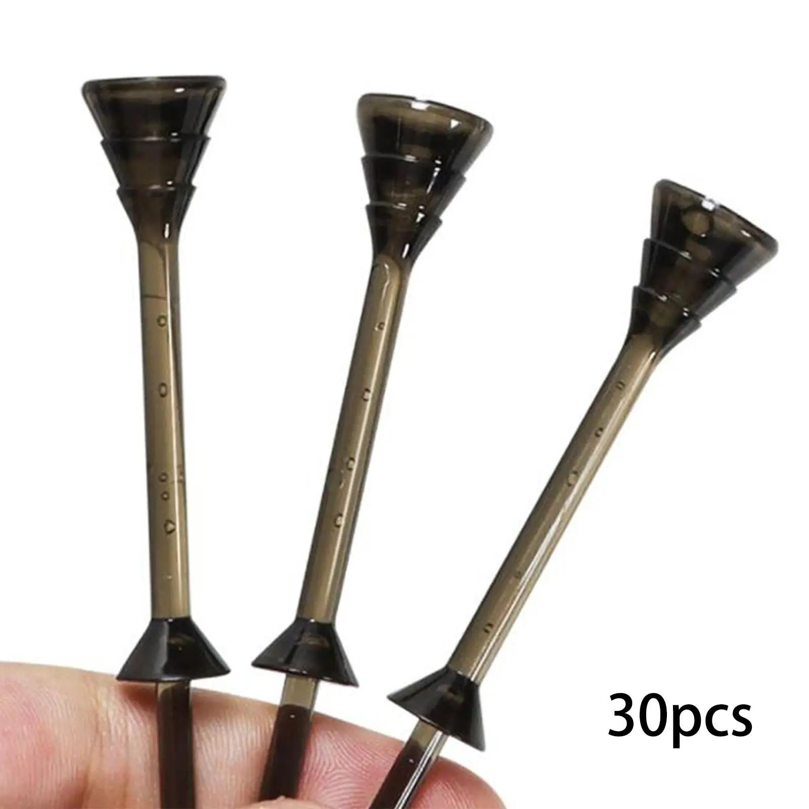 30Pcs Golf Club Tees Lange 83mm Zubehör Training Unzerbrechlich Ausbildung Praxis Professionelle Anfänger Stabile Golf Unten Tees